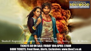 Sonakshi & Shahid to set UK stage alight!
