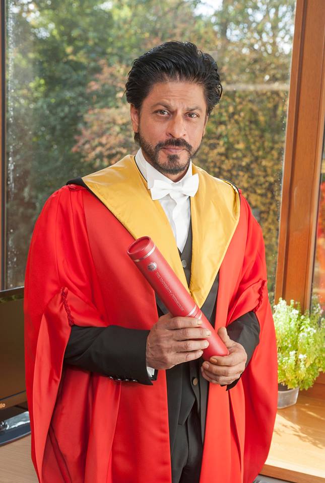 Shah Rukh Khan awarded Doctorate degree