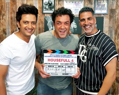 Shooting starts for Housefull 4